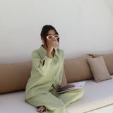 Linen Lounge Set