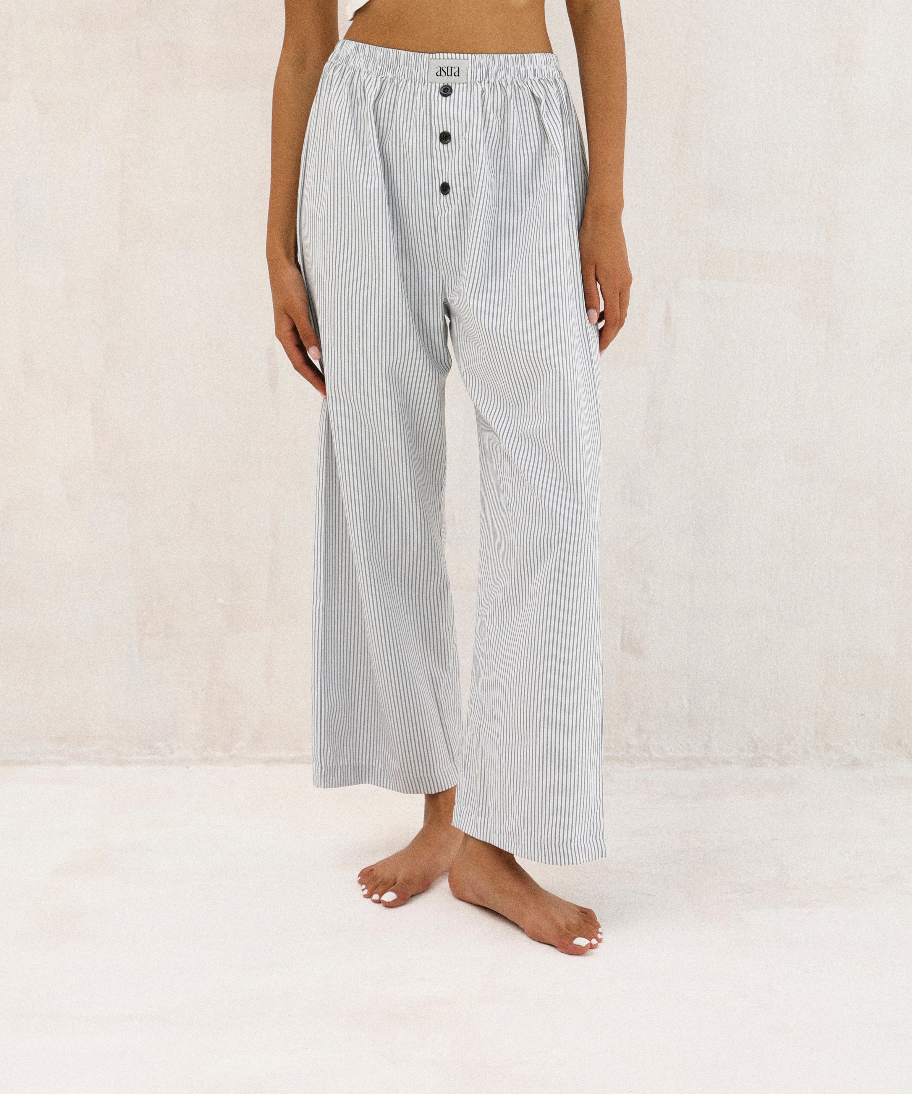 Cotton Poplin Pants
