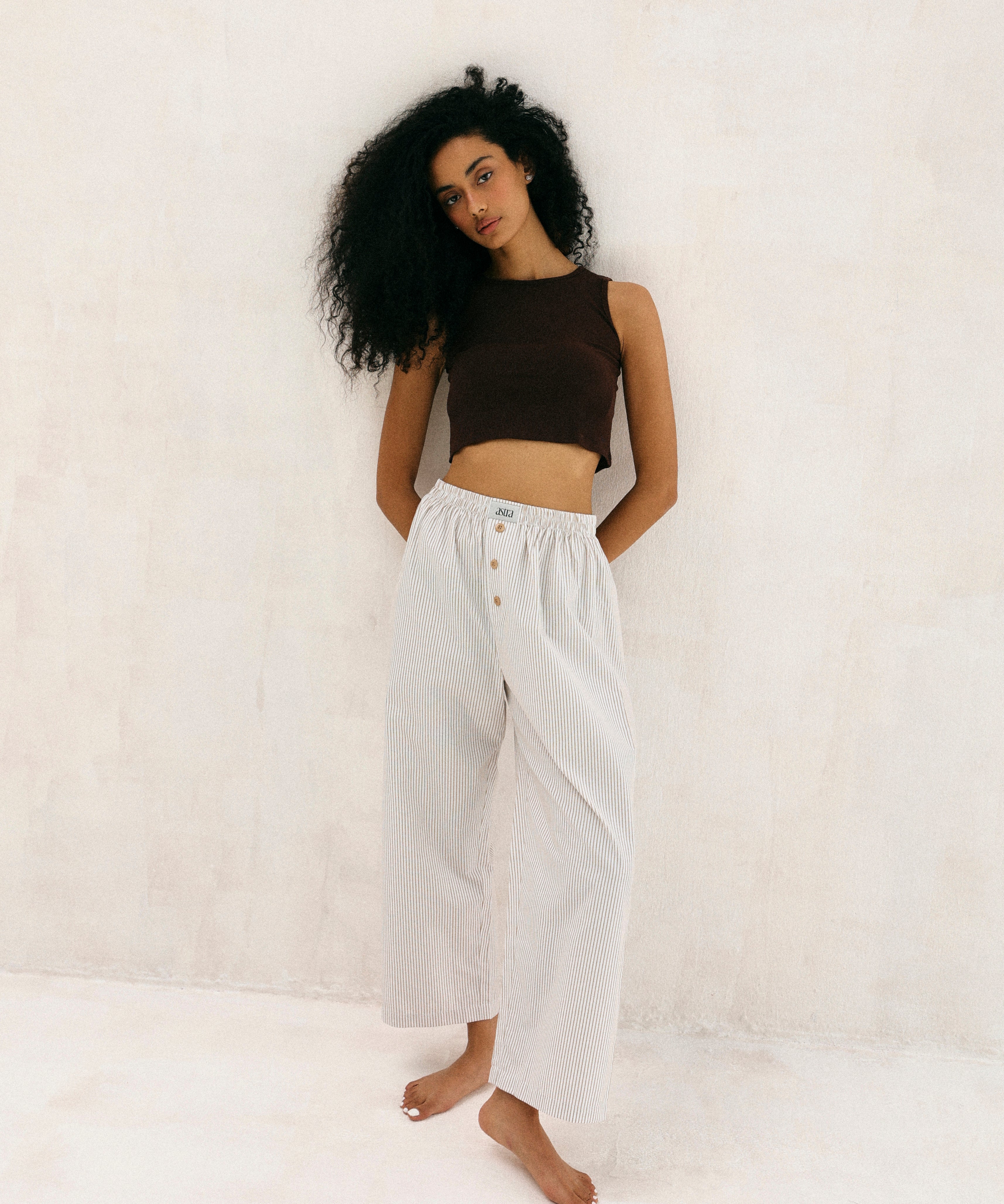Cotton Poplin Pants