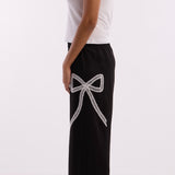 Lace Bow Pants